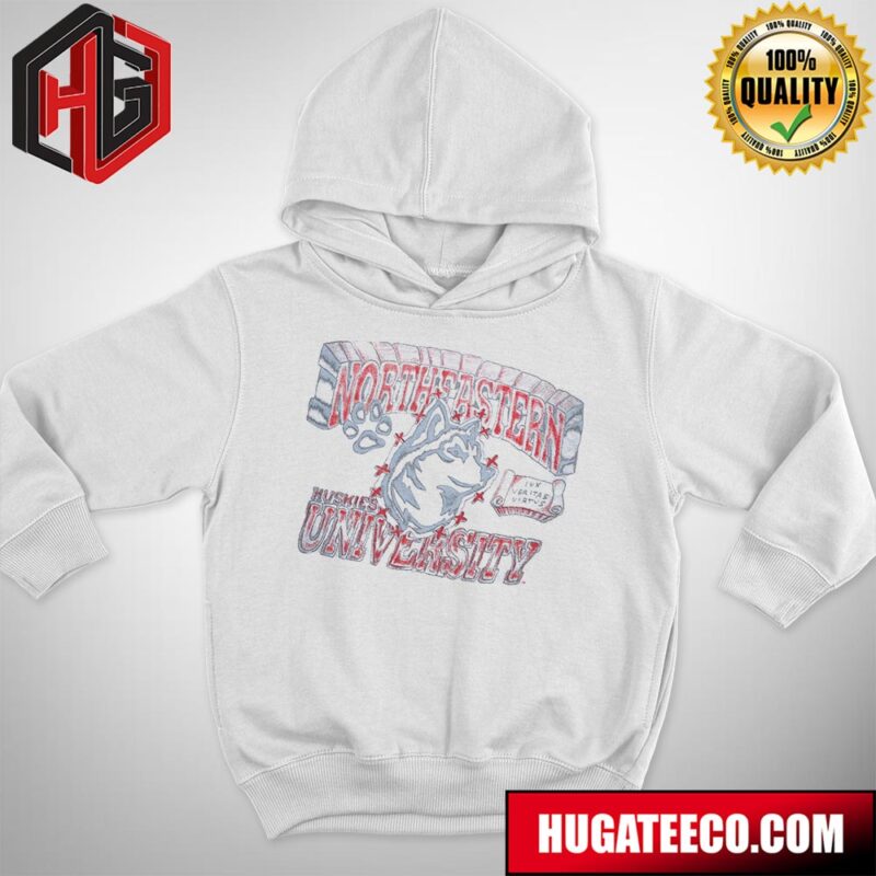 Northeastern Huskies Cactus Jack Goes Back To College Travis Scott X Fanatics X Mitchell And Ness With NCAA March Madness 2024 Merchandise Hoodie T-Shirt