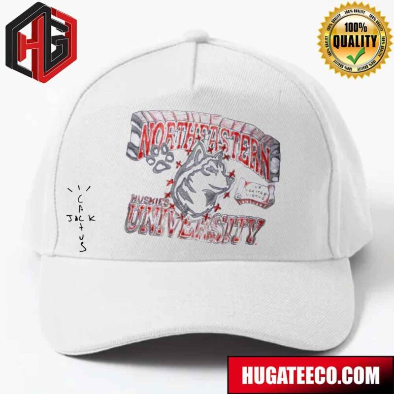 Northeastern Huskies Cactus Jack Goes Back To College Travis Scott x Fanatics x Mitchell And Ness With NCAA March Madness 2024