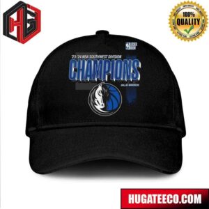 Official 2024 NBA Southwest Division Champions Dallas Mavericks Hat-Cap