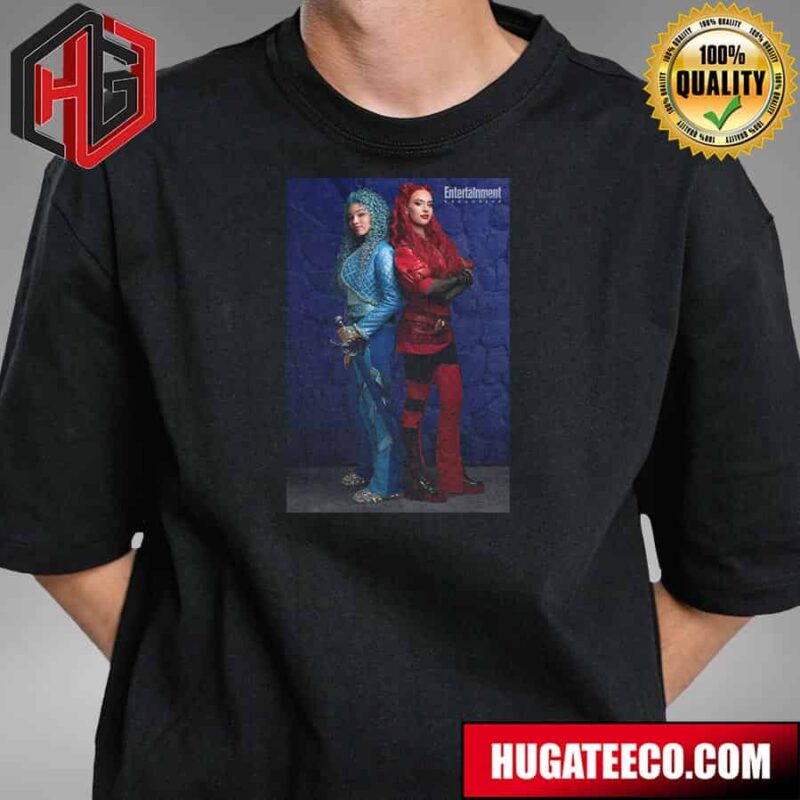 Official Poster For Descendants The Rise Of Red Disney T-Shirt