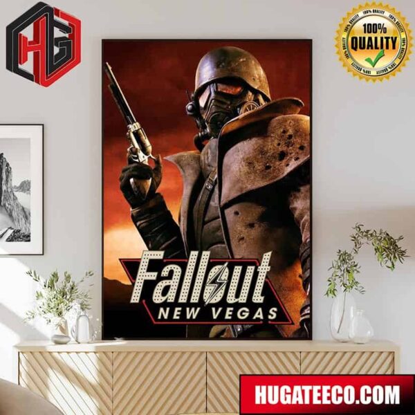 Official Poster For Fall Out New Vegas Poster Canvas