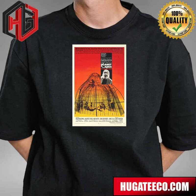 Official Poster For King Dom Of The Planet Of The Apes T-Shirt
