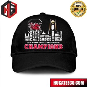 Official South Carolina Gamecocks Skyline Players Name 2024 Women’s Basketball National Champions Hat-Cap