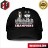 Official University Of Connecticut Uconn Huskies Skyline National Champions Back To Back 2023-2024 Hat-Cap