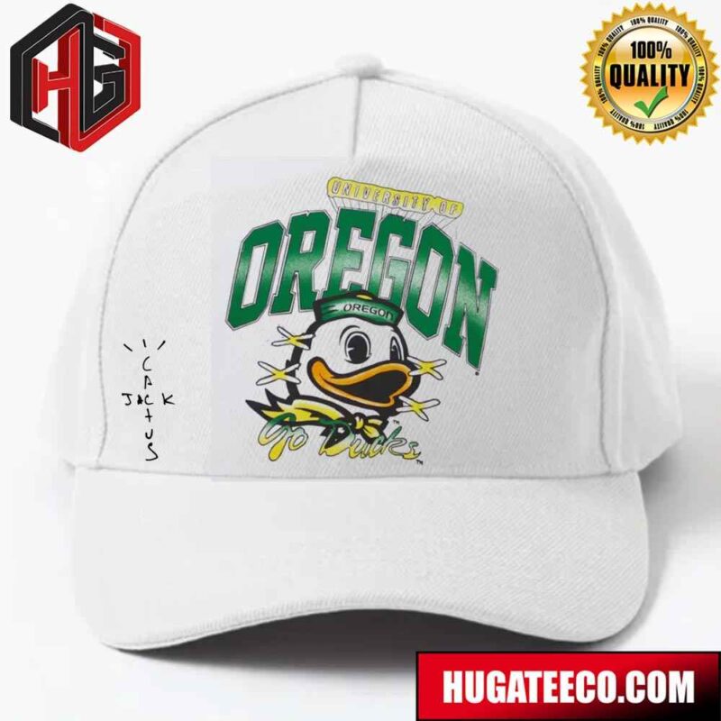 Oregon Ducks Cactus Jack Goes Back To College Travis Scott x Fanatics x Mitchell And Ness With NCAA March Madness 2024