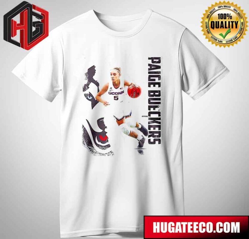 Paige Bueckers Defender No 5 Uconn Huskies T-Shirt