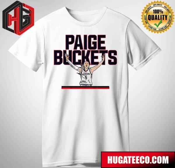 Paige Bueckers No 5 Uconn Huskies Classic T-Shirt