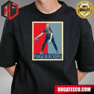 Paige Bueckers No 5 Uconn Huskies Incredible Art T-Shirt