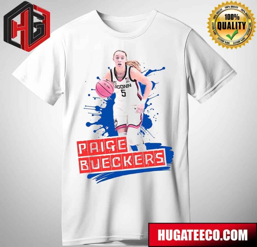 Paige Bueckers No 5 Uconn Huskies Unisex T-Shirt
