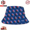 Pepsi Logo Blue Background Summer Headwear Bucket Hat-Cap For Family