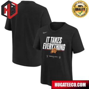 Phoenix Suns Nike Black 2024 NBA Playoffs Mantra Unisex T-Shirt