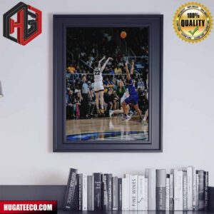 Photos Of Caitlin Clark’s 3’s In The Elite 8 Game A Thread Poster Canvas
