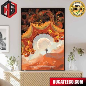 Poster Of The Week Dune Part Two By Deb Jj Lee Made By Mutant Poster Canvas