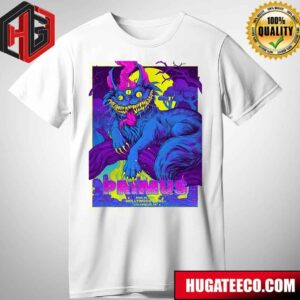 Primus April 20 2024 Hollywood Bowl Los Angeles Ca Tonight’s Show Limited Edition T-Shirt
