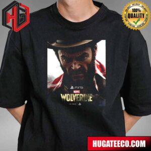 Ps5 New Marvel Studios Wolverine Solo Game Limited Poster T-Shirt