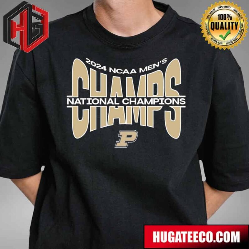 Purdue Boilermakers Nike 2024 NCAA Men?s Basketball National Champions March Madness Merchandise Unisex T-Shirt