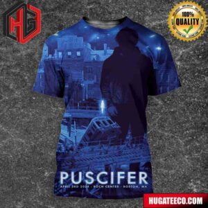 Puscifer Performance At The Boch Center?s Wang Theatre April 3rd 2024 All Over Print Shirt