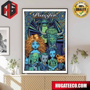Puscifer Poster For The Woodlands Tx Is Designed By Todd Slater Poster Canvas