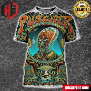 Puscifer Show Tonight’s Poster For Morrison Co On April 25-26th 2024 Limited Edition All Over Print Shirt