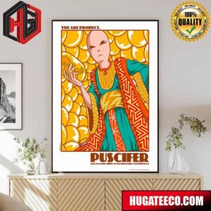 Puscifer Show You Are Product Poster For San Diego Ca On April 18th 2024 Is Designed By Jermaine Rogers Poster Canvas