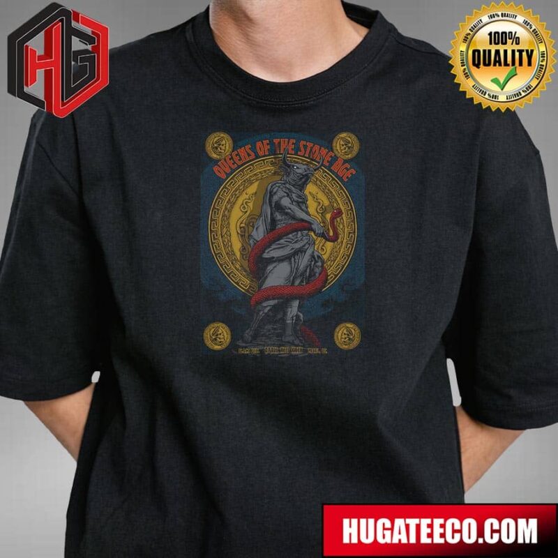 Queen Of The Stone Age Show At Place Bell On April Xiii Xxiv Laval Oc T-Shirt