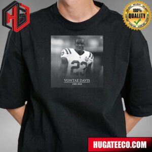 Rest In Peace Vontae Davis NFL 1988-2024 T-Shirt