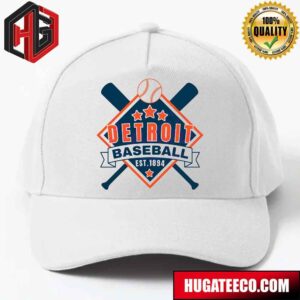 Retro MLB Detroit Baseball Est 1894 Hat-Cap