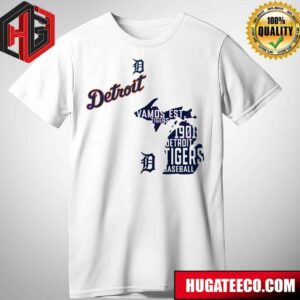 Retro MLB Detroit Tigers Baseball T-Shirt