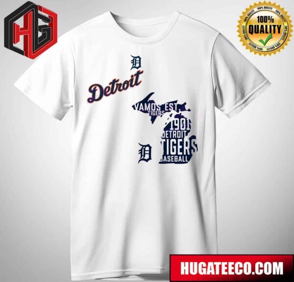 Retro MLB Detroit Tigers Baseball T-Shirt