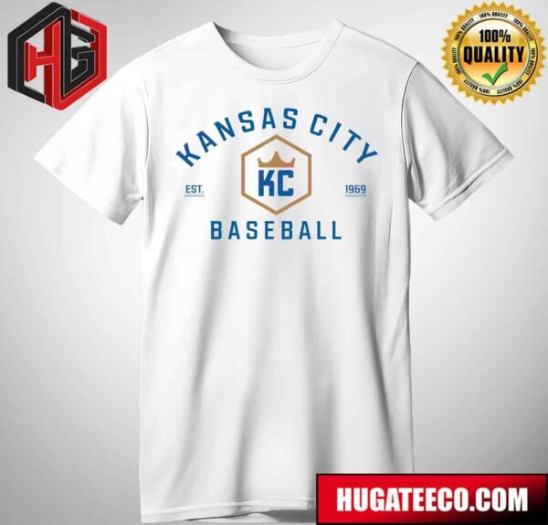 Retro MLB Kansas City Baseball Est 1969 T-Shirt