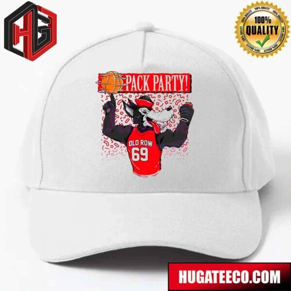 Retro NC State Wolfpack Wolfpack Basketball Pack Party NCAA March Madness Hat-Cap