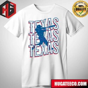 Retro Texas Baseball MLB Player T-Shirt