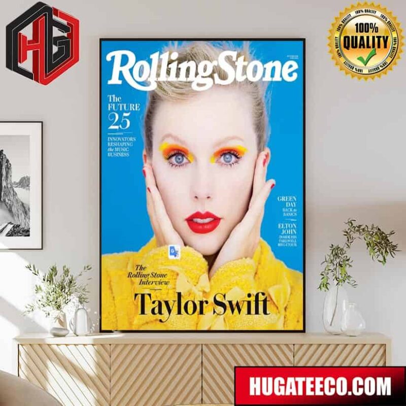 Rolling Stone’s Issue 1332 Featuring Photos By Erik Madigan Heck And Taylor Swift Poster Canvas