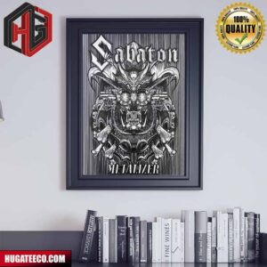 Sabaton Limited Metalizer Metal Sign Poster Canvas