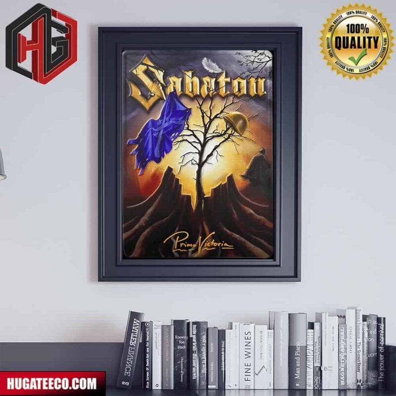 Sabaton Limited Primo Victoria Metal Sign Poster Canvas