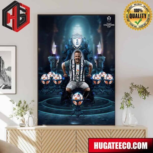 Salomon Rondon The King Of Scoring So Far In The Concacaf Champions Cup Poster Canvas