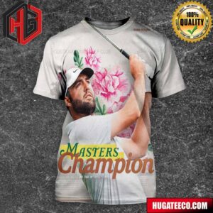 Scottie Scheffler PGA Tour Master Champion For The Second Time In Three Year All Over Print Shirt
