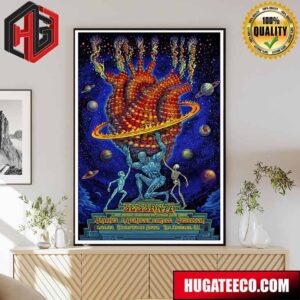 Sessanta’s Performance With Primus A Perfect Circle Puscifer At The Hollywood Bowl Los Angeles Ca On April 20th 2024 Home Decor Poster Canvas