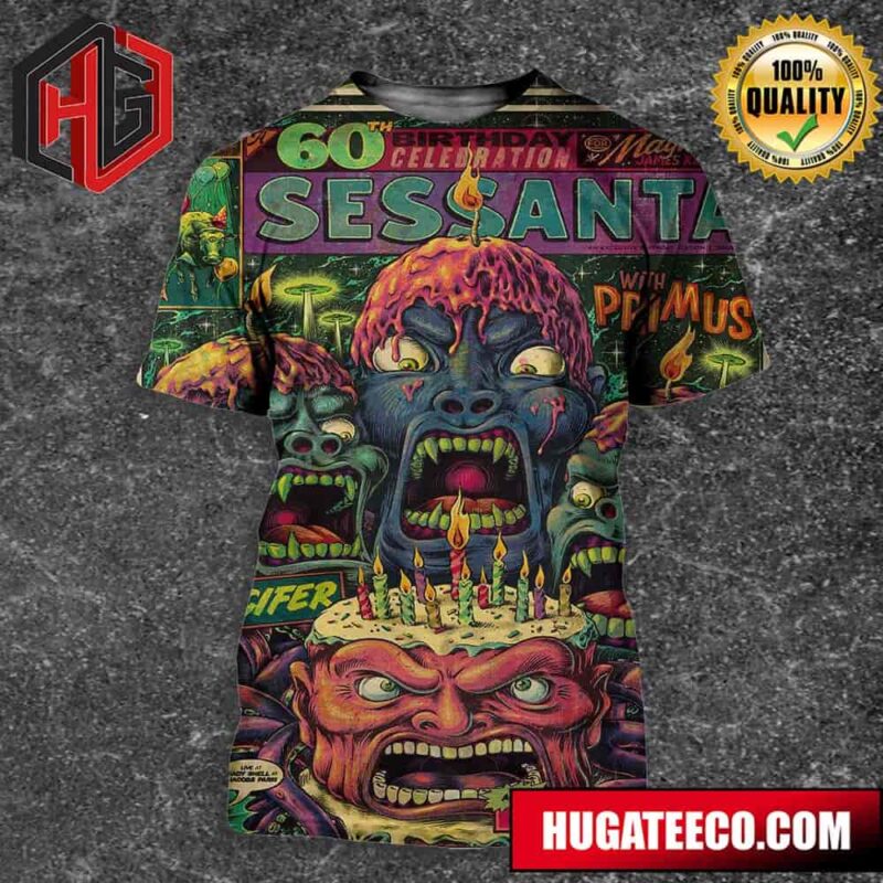 Sessanta’s performance With Primus Puscifer And A Perfect Circle at The Rady Shell at Jacobs Park All Over Print Hoodie T-Shirt