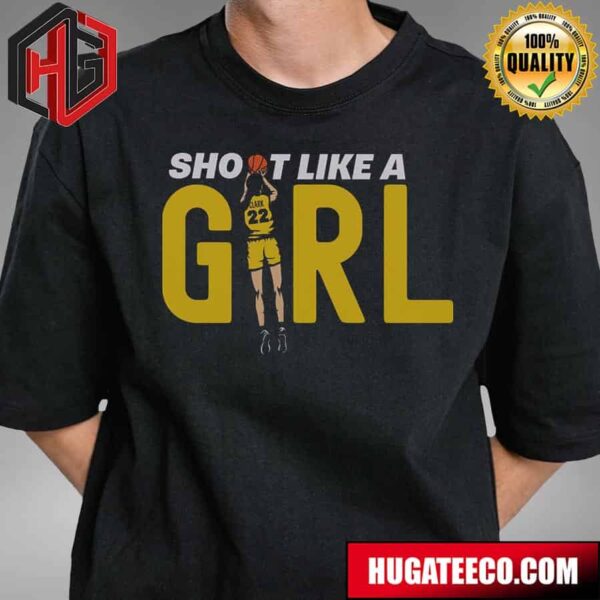 Shoot Like A Girl Caitlin Clark Indiana Fever Unisex T-Shirt