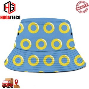Sonic Ring’s Game Logo Summer Headwear Bucket Hat-Cap For Family
