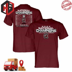 South Carolina Gamecocks 2024 NCAA Women’s Basketball National Champions Bracket T-Shirt