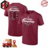 South Carolina Gamecocks Homefield 2024 NCAA Women’s Basketball National Champions T-Shirt