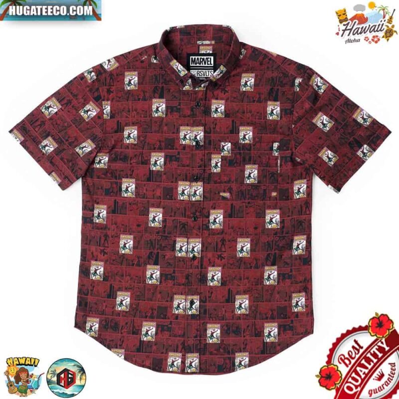 Spider-Man Amazing Fantasy RSVLTS Collection Summer Hawaiian Shirt
