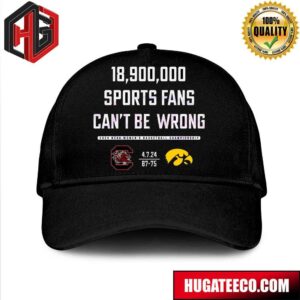Sports Fan Cant Be Wrong South Carolina Gamecocks Vs Iowa Haweyes 2024 NCAA Basketball Hat-Cap