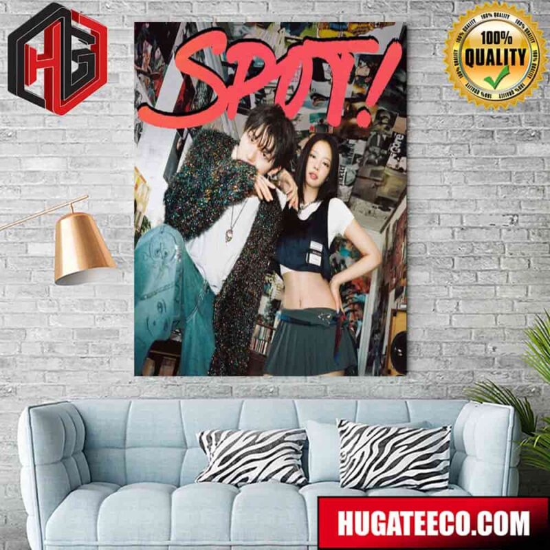 Spot By Zico And Blackpink’s Jennie Poster Canvas