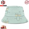 Squidward Spongebob Doubtful Emoticon Summer Headwear Bucket Hat-Cap For Family