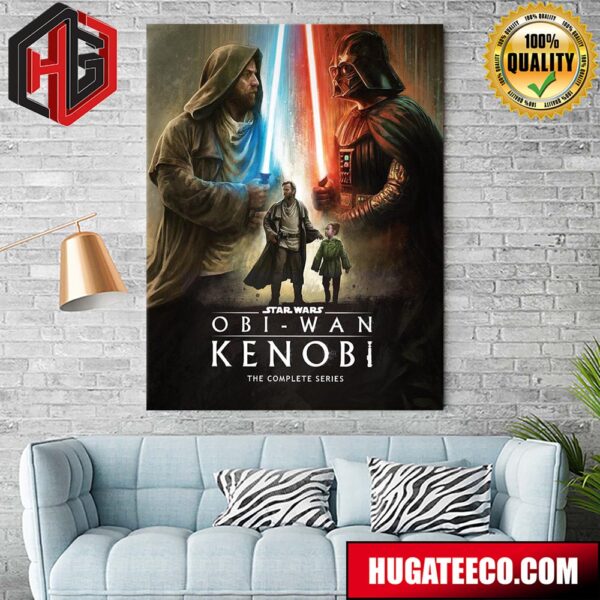 Star Wars Obi-Wan Kenobi The Complete First Season Poster Canvas