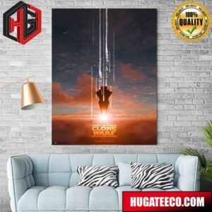 Star Wars The Clone Wars Victory And Death Poster Canvas