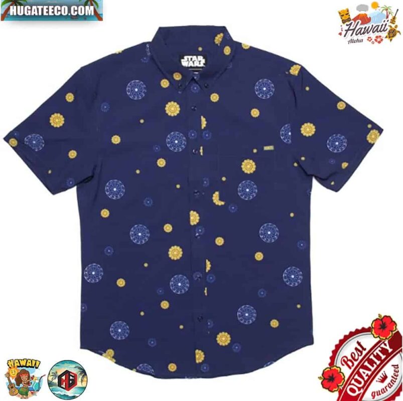 Star Wars The Droids You Are Looking Fleur RSVLTS Collection Summer Hawaiian Shirt